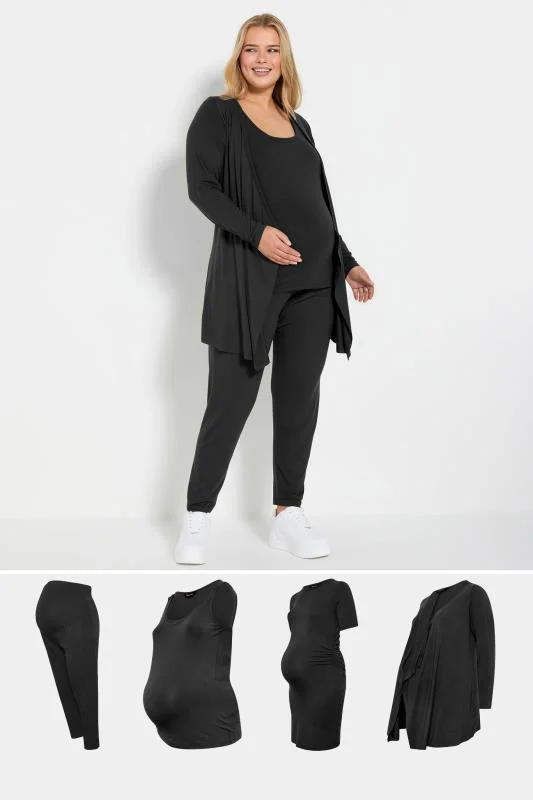 BUMP IT UP MATERNITY Curve Black Essentials Kit
