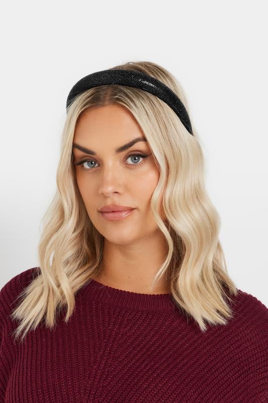 Black Diamante Headband