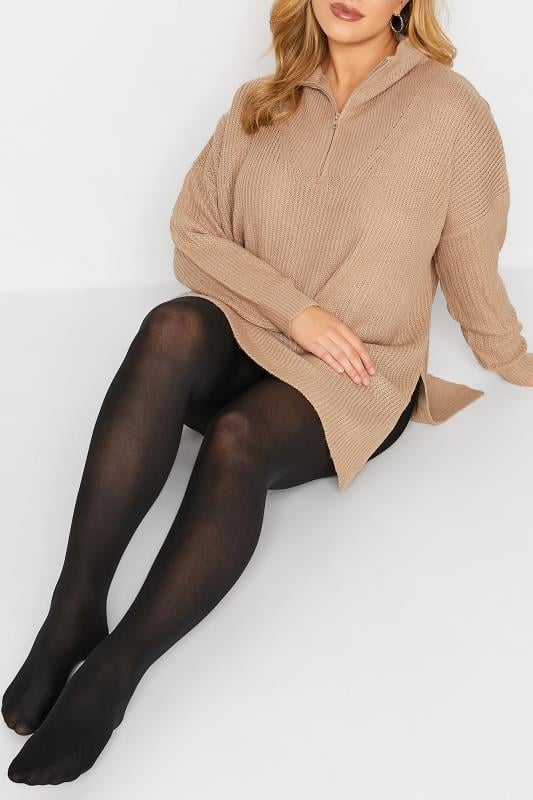 Black 50 Denier Velvet Touch Tights