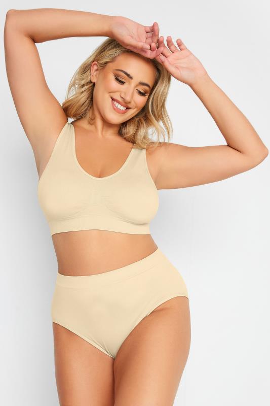 YOURS Nude Seamless Padded Non-Wired Bralette 3 YOURS Nude Seamless Padded Non-Wired Bralette