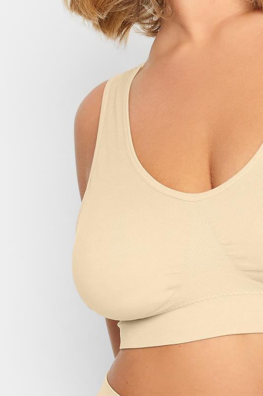 YOURS Nude Seamless Padded Non-Wired Bralette 4 YOURS Nude Seamless Padded Non-Wired Bralette